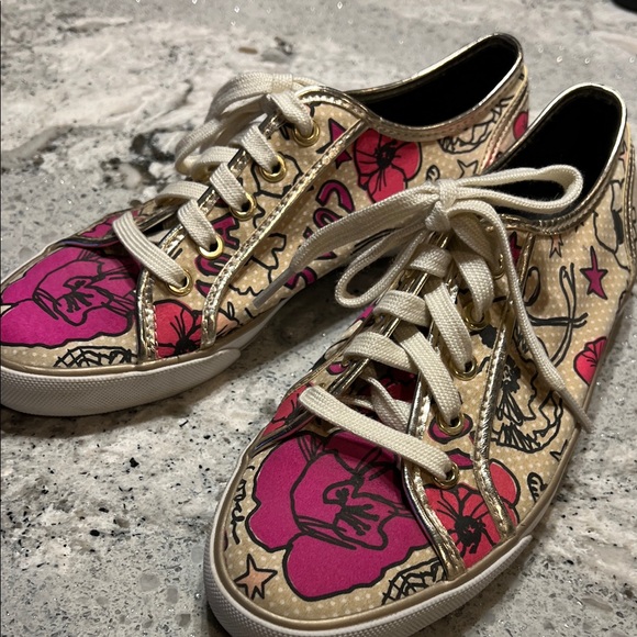 Coach Coach Women's Sneakers with Pink Sneakers Size 7.5 - Picture 8 of 12